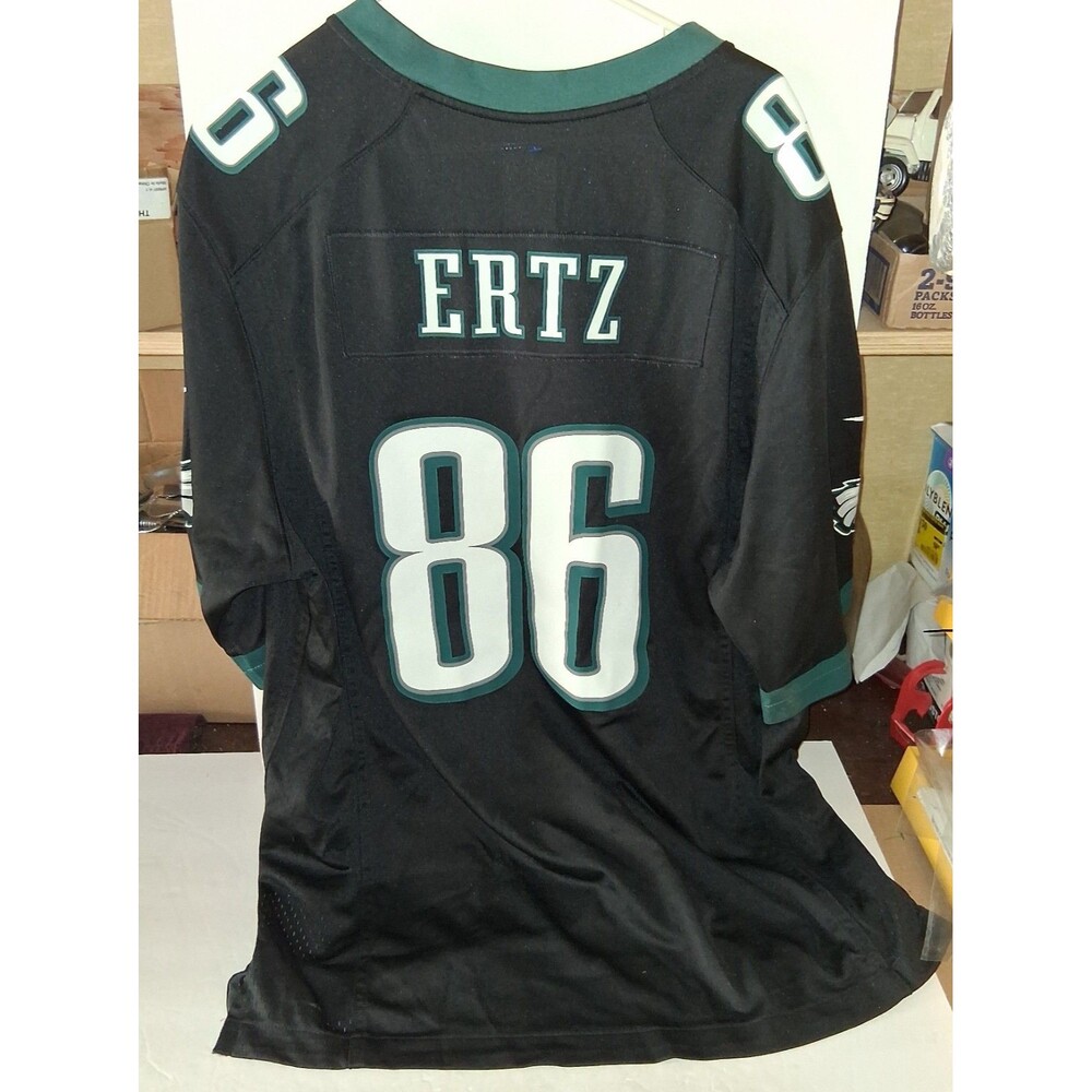 Philadelphia Eagles Zach Ertz #86 Adult Nike Jersey On Field Sz XL Preowned